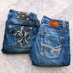 Sale! Y2K Jeans Bundle - Miss Me and BKE